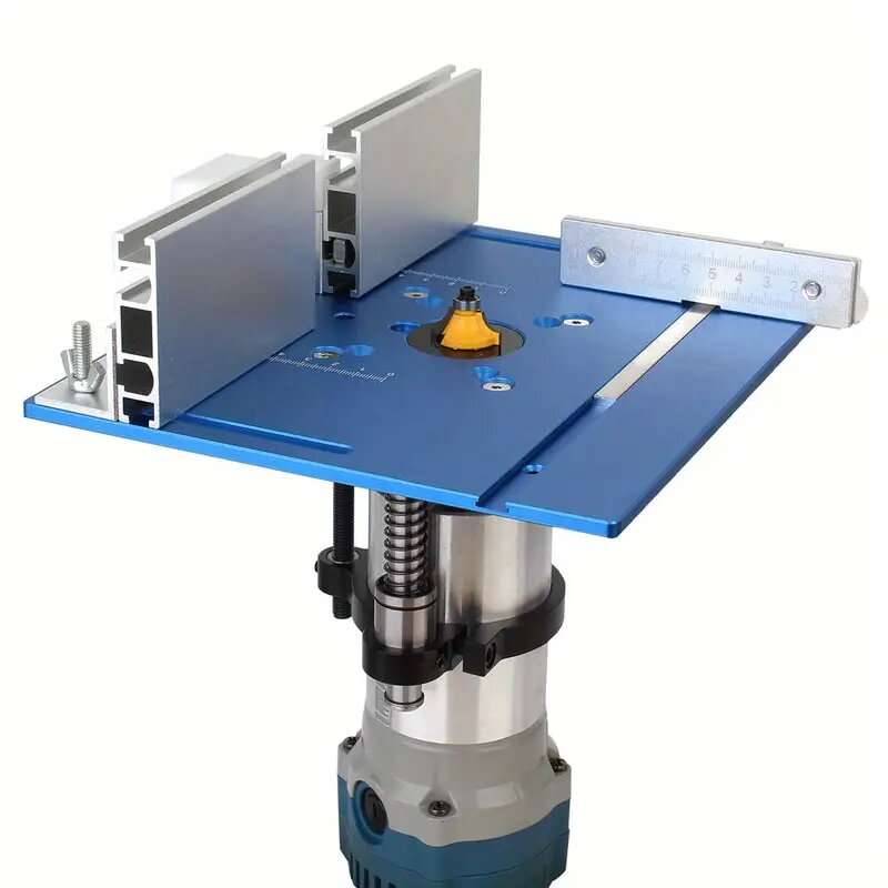 Premium Aluminum Router Plate Precision Woodworking Tool for 65mm Tables Workbench Trimmer And Engra