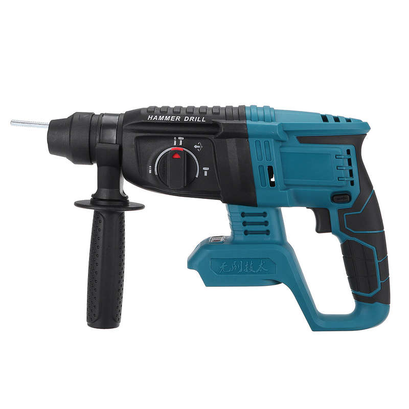 Electric Cordless Demolition Jack Hammer Impact Drill Concrete Breakers Punch Kit