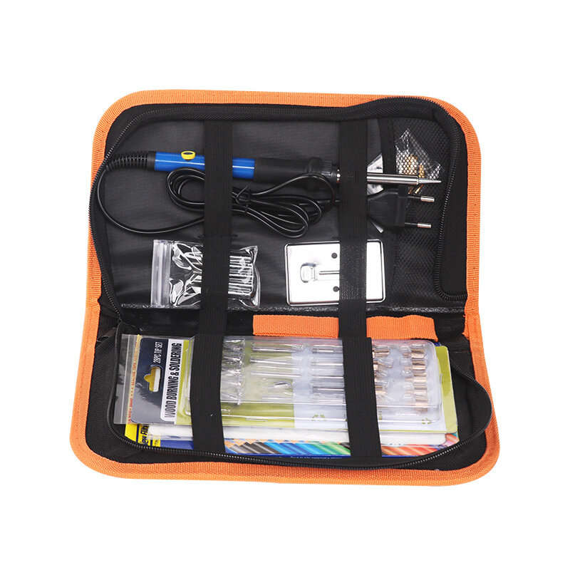 71 Pieces Adjustable Temperature Electric Soldering Iron Pyrography Tool Carving Pyrographer Pen Woo