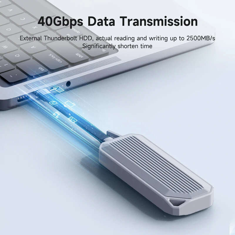 Hagibis USB4 Data Cable 40Gbps USB C to C Short Cable PD 240W 8K 60Hz for TB3/4 15 Pro Max SSD Power