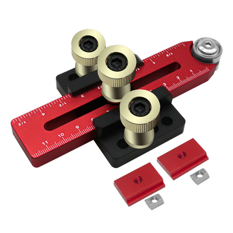 Extended Thin Rip Guide Jig Table Saw Jig Stock Guide Precision Fence Guide for Making Repetitive Na