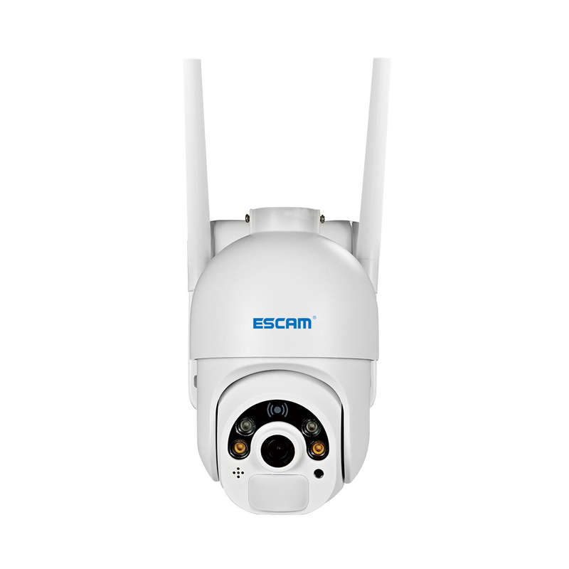 ESCAM QF250 1080P Cloud Storage WIFI Battery PIR Alarm Dome IP Camera With Solar Panel Full Color Ni