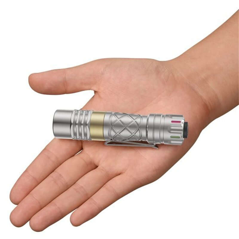 Lumintop Ring King 1000lm Aluminum EDC Flashlight 180 Meters 14500 Battery Mini Size Strong Light ED