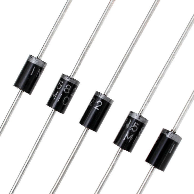 100PCS 8 Kinds Schottky Diode Transistor Package 1N4148 1N4007 1N5819 1N5399 FR107 FR207 1N5408 1N58