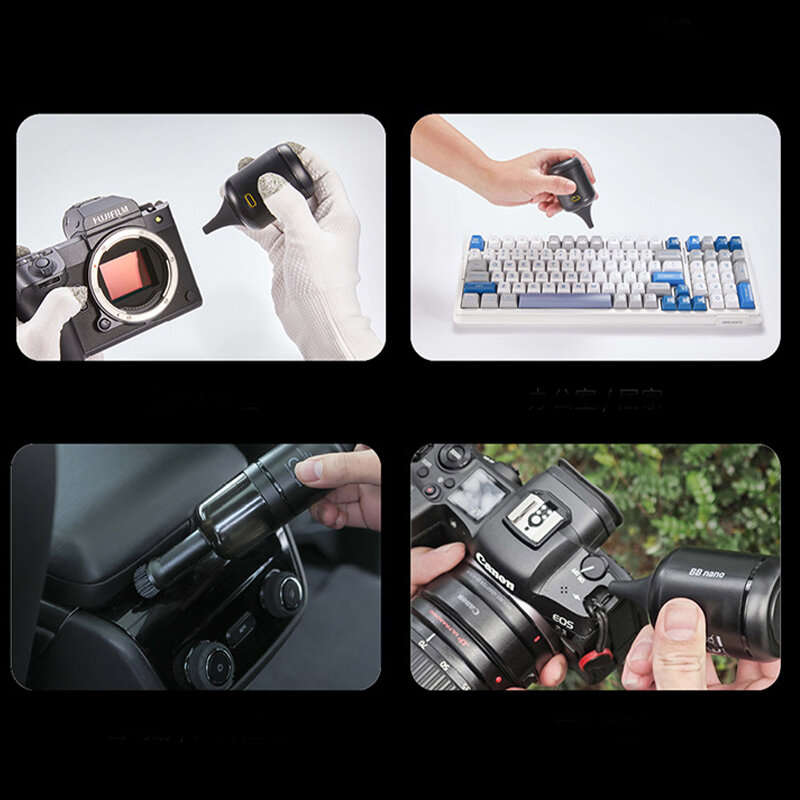 NITECORE BB nano 40000RPM Electric Camera Air Blower Mini High-speed Cordless Vacuum Cleaner Len Sen
