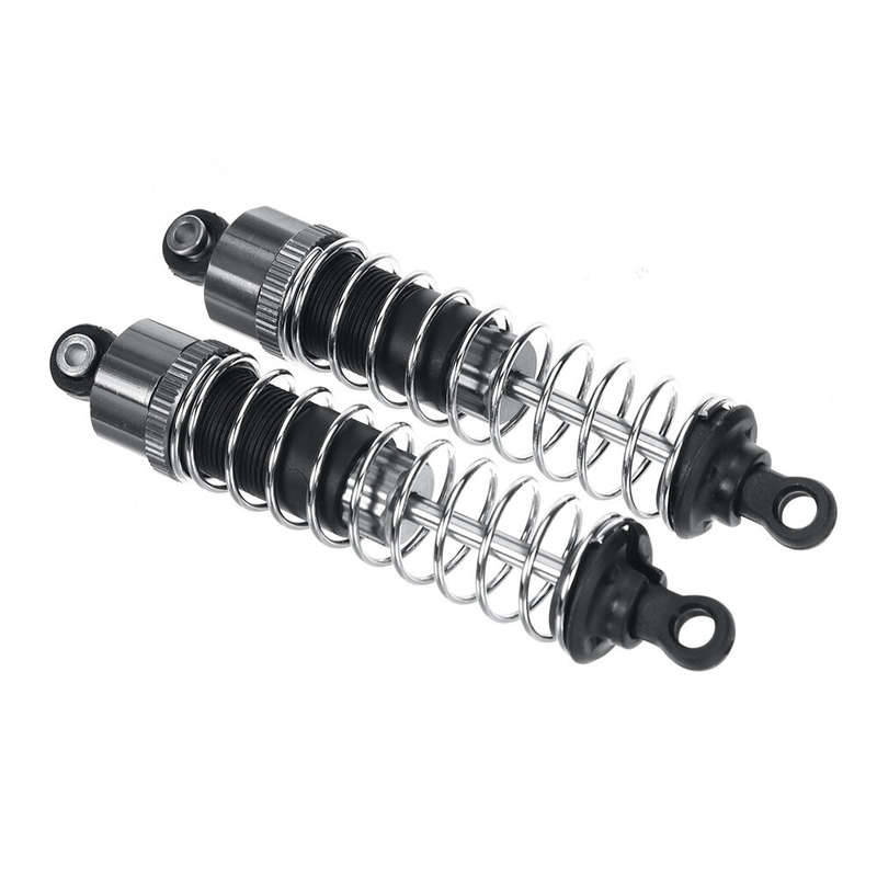 2PCS HBX 2996A 1/10 RC Car Parts Aluminum Cap Oil Filled Shock Absorber Damper Vehicles Models Spare