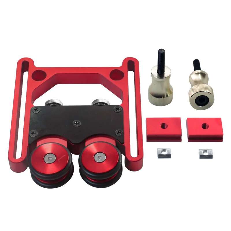Adjustable Stock Guide with One-Way Wheel and Safety Auxiliary Tool Versatile for Table Saw Band Saw