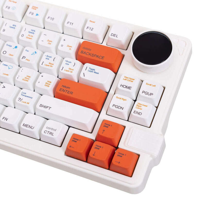 GAMAKAY LK75 75% Triple Model Mechanical Keyboard Phoenix / Pegasus Switch RGB PBT MDA Hot Swap Wire