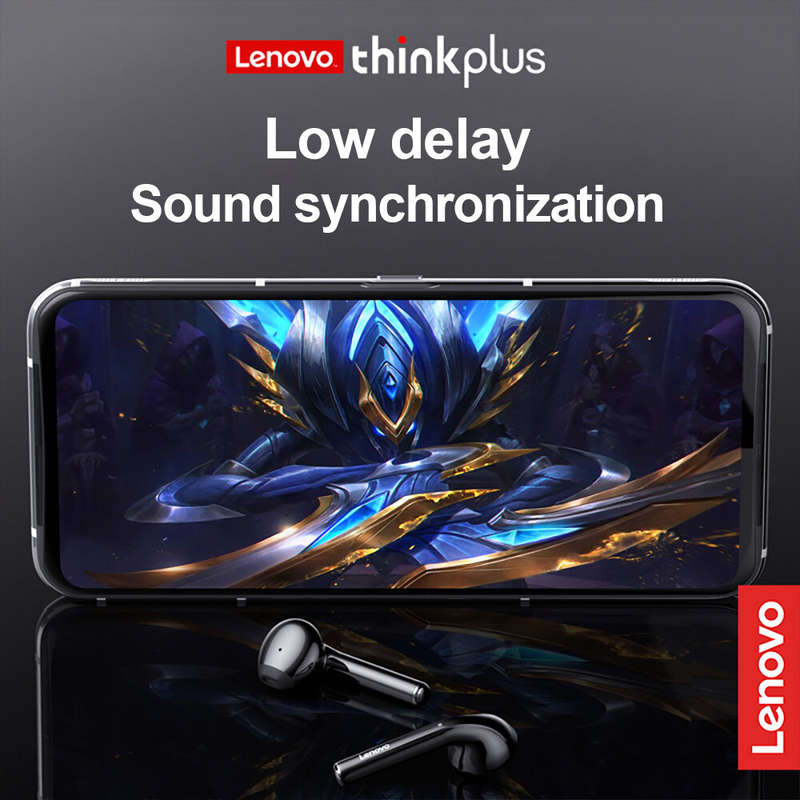 [New Upgarded]Lenovo LP2 TWS bluetooth 5.0 Earphone HiFi Stereo Bass AAC HD Audio ENC Noise Cancelli