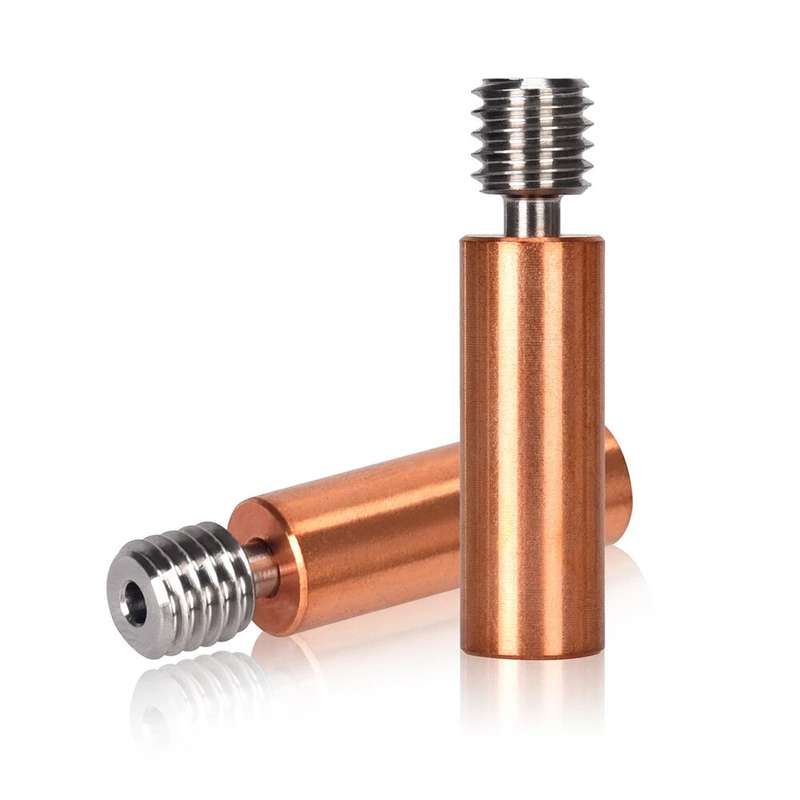 BIGTREETECH Bi-metal Heatbreak Copper Titanium Alloy Throat V6 Remote/Ender3 Series/Water-cooled Ver