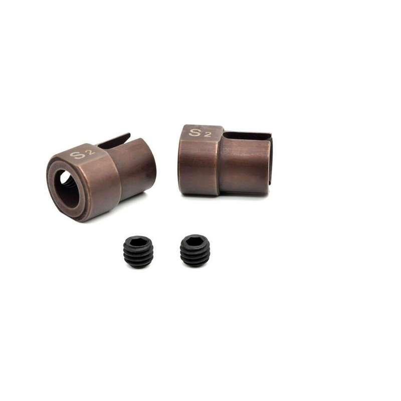 2PCS ZD Racing DBX-07 1/7 Upgraded S2 Alloy Steel Drive Gear Cup 8656 Desert Monster Vehicles Model
