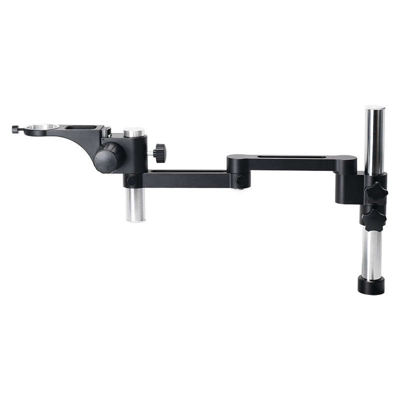 HAYEAR Articulating Arm Clamp Microscope Bracket 76mm 50mm Focusing Holder For Stereo Microscope Mon