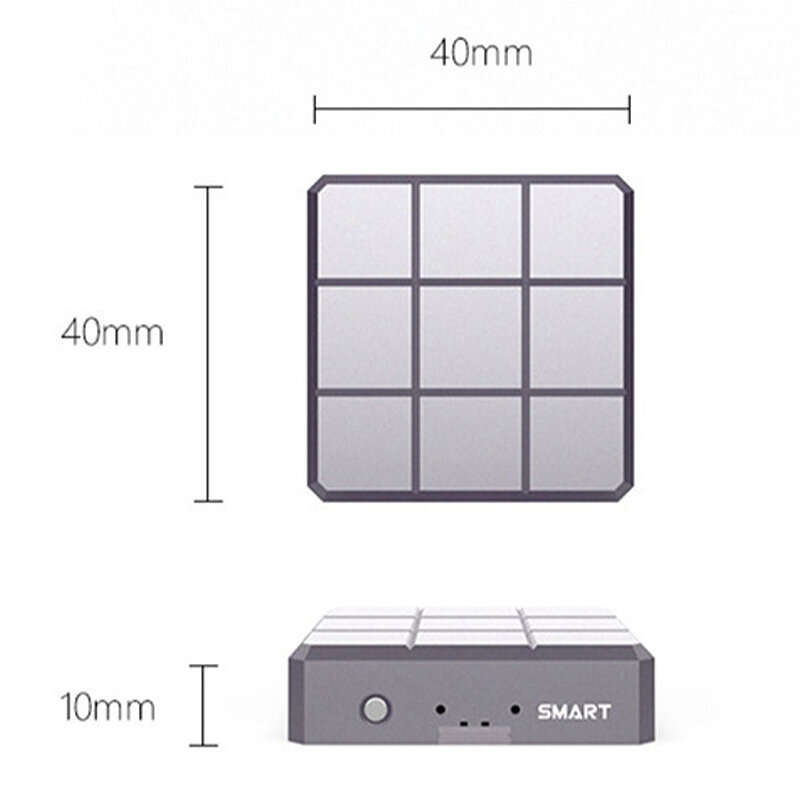JEYI i9 2230 M.2 NVMe Enclosure with Touch Control USB3.2 GEN2 10Gbps PCIe SSD Case With Write/Read