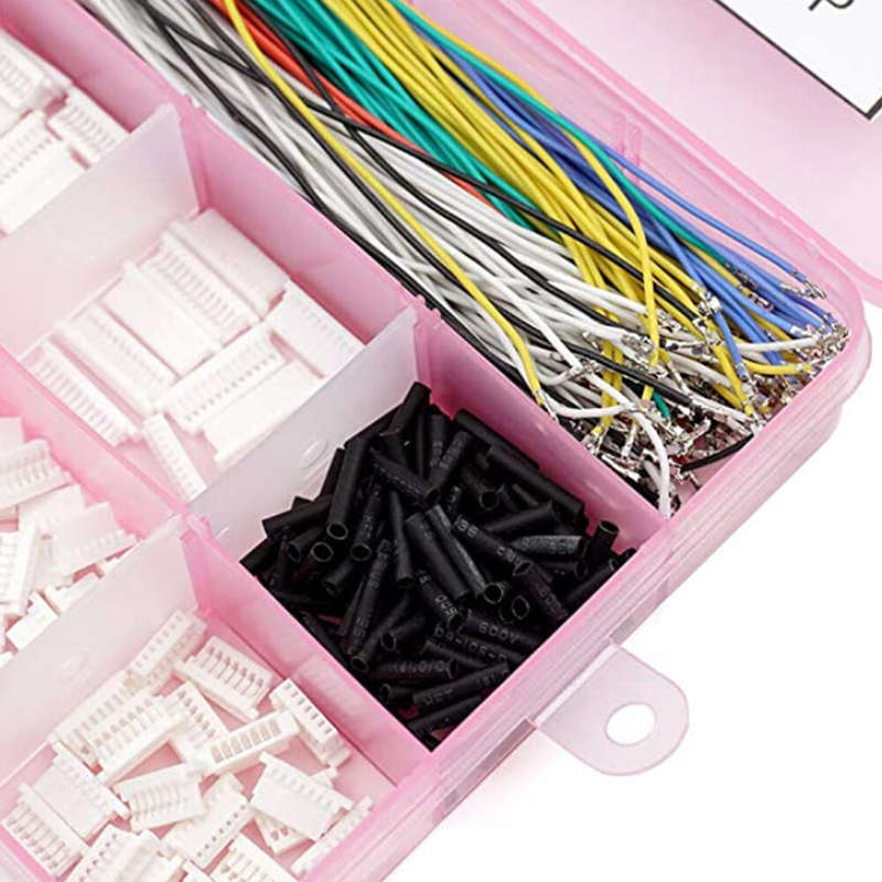 SH1.0 Connectors and Pre-Crimped Silicone Cables Compatible with JST SH 1.0mm for SPRacingF3 Omnibus