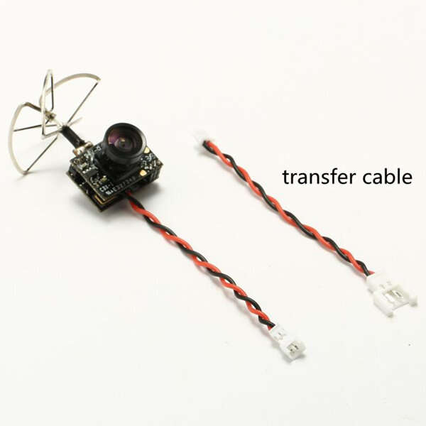 Eachine TX02 FPV Transmitter NTSC Super Mini AIO 5.8G 40CH 200mW VTX 600TVL 1/4 Cmos Camera for RC D