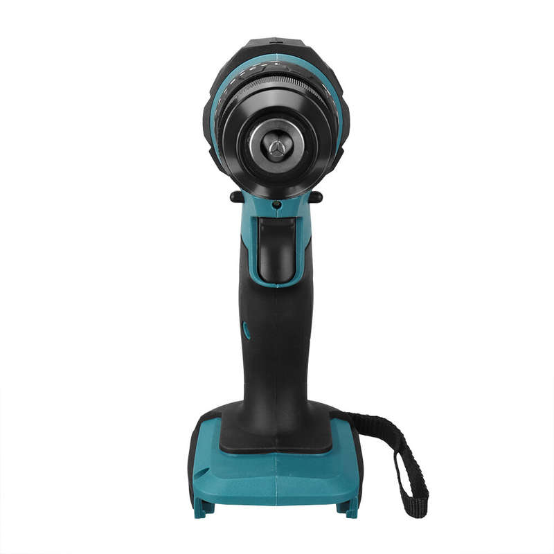 Drillpro 10mm Chuck Impact Drill 350N.m Cordless Electric Drill For Mak18V Battery 4000RPM LED Light