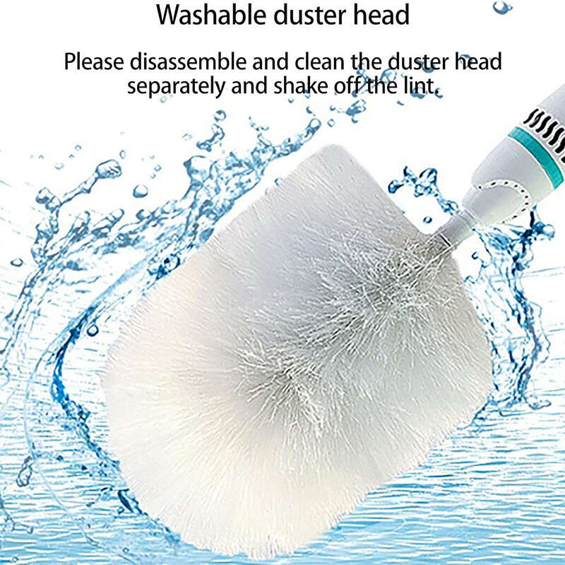 Electric Dusting Dusters for Cleaning, Rechargeable Automatic Feather Duster, Household Can Vacuum S