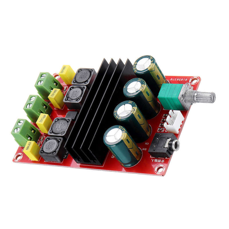 XH-M190 TDA3116D2 2x100W High Power Digital Power Amplifier Board TPA3116 Dual Channel Amplifier Boa