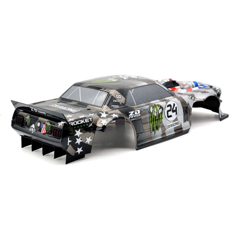 ZD Racing EX16 S16 1/16 RC Car Spare Body Shell w/Sticker Sheet Painted 6650 Vehicles Models Parts A