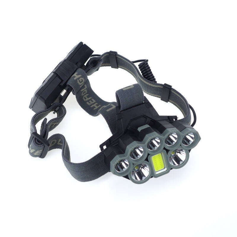 BIKIGHT LED Rechargeable Headlamp Super Bright LED 6 Modes Waterproof Lightweight Headlamp for Campi