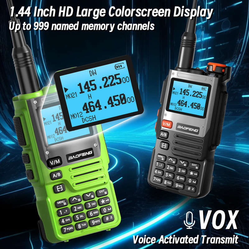 Baofeng UV K61 Walkie Talkie Multi Band Wireless Copy Frequency Long Range AM 999CH UV-5R UV-K5(8) P