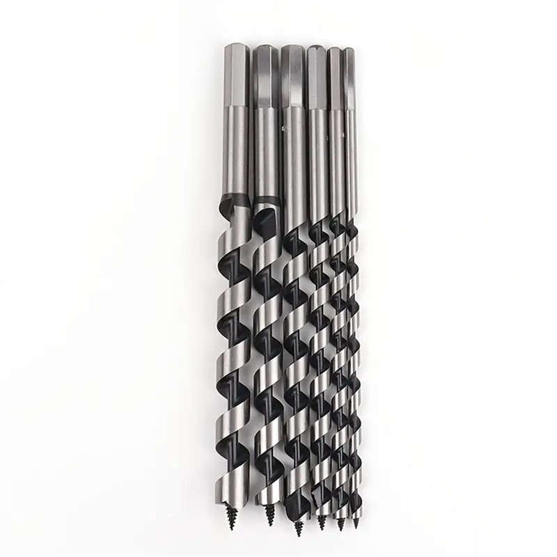 6PCS Twist Wood Drill Bit 6-16mm Woodworking Center Drill Bit Set For Woodworking Tools