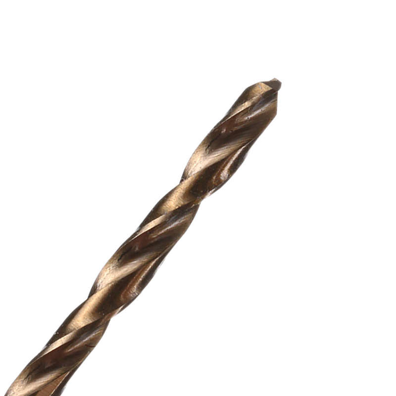 Drillpro 10pcs HSS M35 Cobalt Twist Drill Bit Set 1/1.5/2/2.5/3mm High Speed Steel Drill Bits