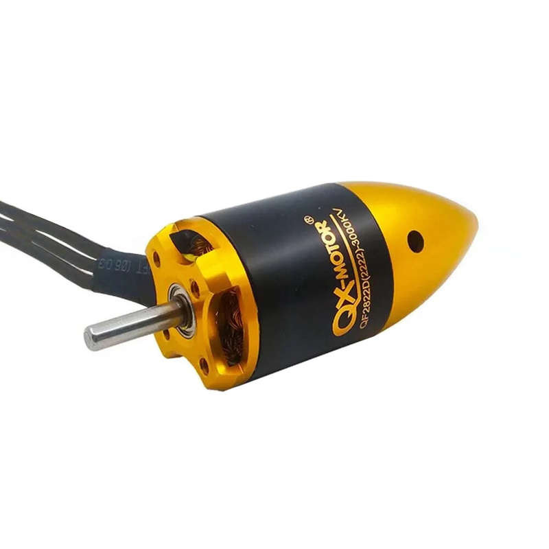 QX-Motor 70mm 6 Blade EDF Ducted Fan Unit With QF2822 3000KV 4S Brushless Motor for RC Airplane Jet