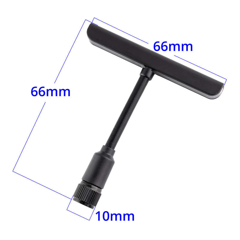Radiomaster 2.4GHz T Antenna RP-SMA T-Style Omnidirectional Vertical/Horizontal Polarization for FPV