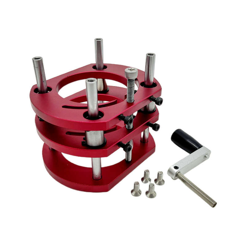 Router Lift for 65mm Motor Router Woodworking Router Table Insert Plate Lift Base Wood Router Workbe