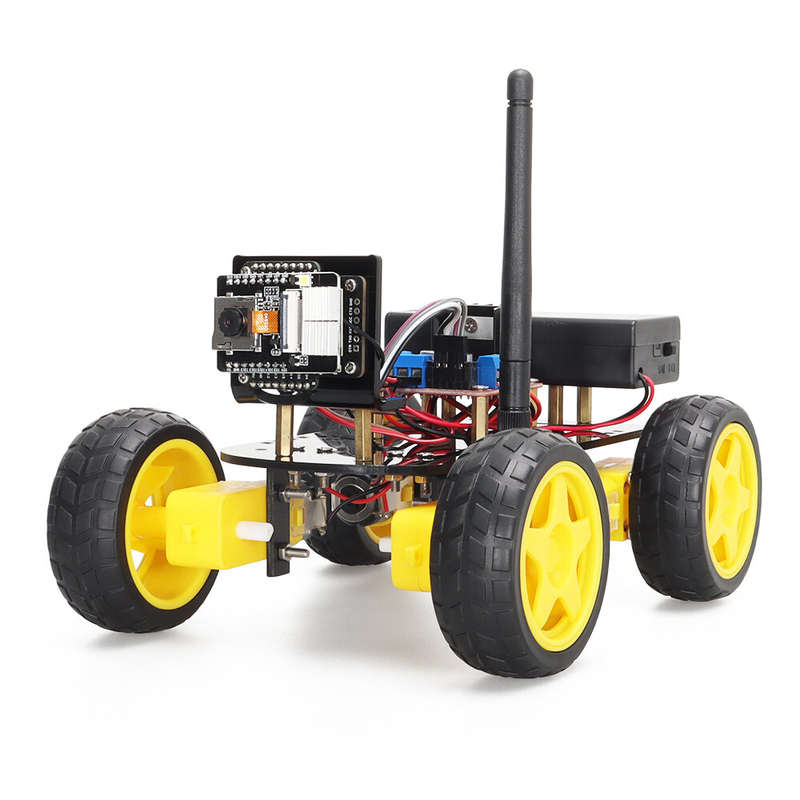 Robot Starter Kit For Arduino Programming with ESP32 Camera and Codes Learning Develop Skill Basic V