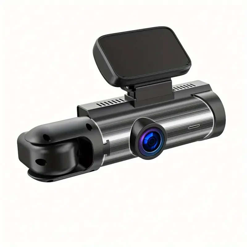 1080P Car Dual Lens Dash Cam Front And Inside Camera with IR Night Vision Loop Recording Wide Angle