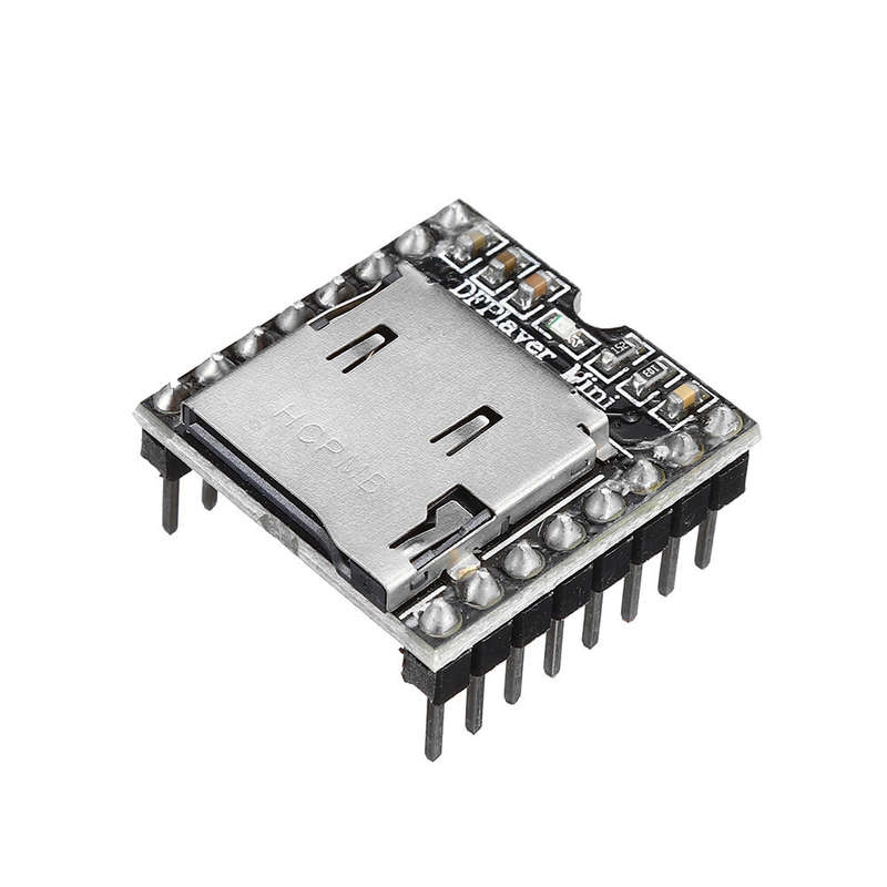 10PCS Mini MP3 Player Module TF Card U Disk Mini MP3 Player Audio Voice Module Board For DFPlayer