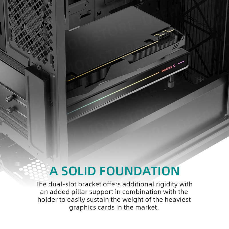 DeepCool ST500 ARGB Graphic Cards Holder for Graphic Cards Supportting DC5V VGA Holder 3-Axis Adjust