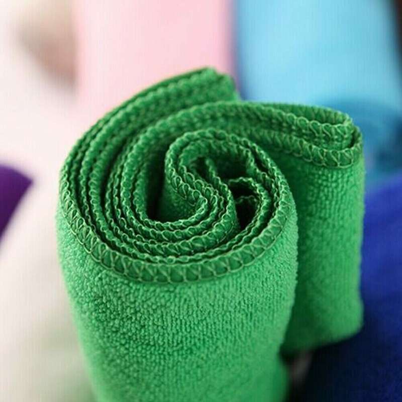 10Pcs Microfibre Cleaning Car Soft Cloth Washing Cloth Towel 30x30cm Water Suction Auto Home Washing