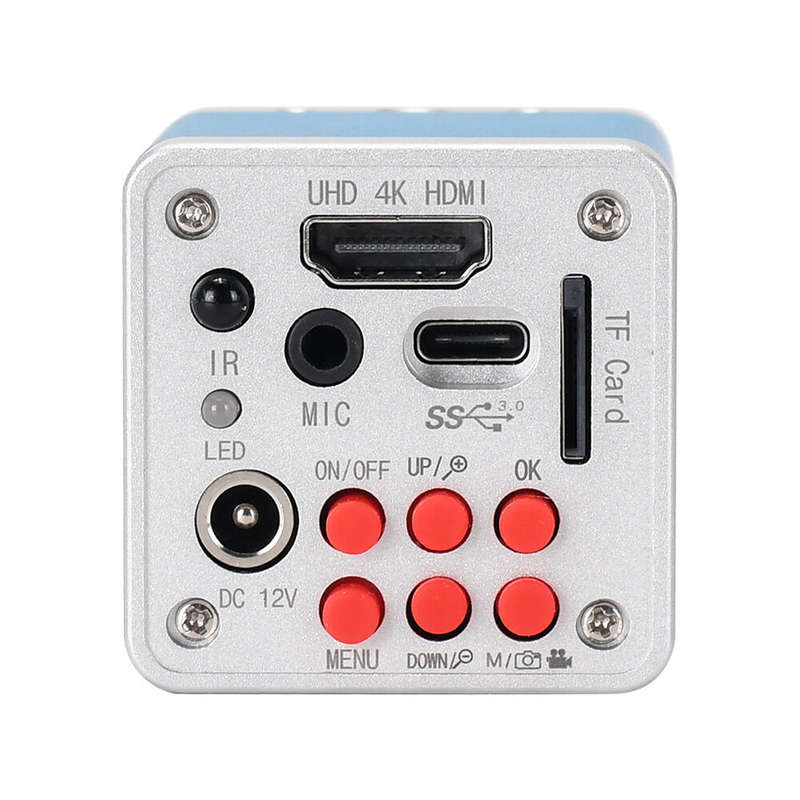 Ultra HD 4K 1080P USB HDMI Digital Microscope Camera Industrial Lab Detected Images Acquisition Vide