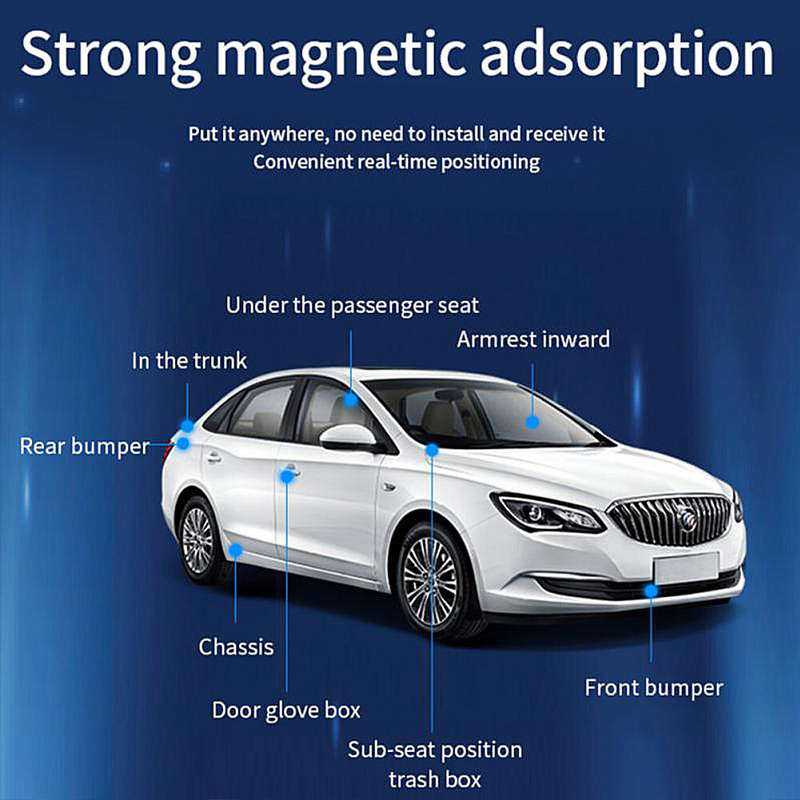 GF22 GPS Car Tracker Strong Magnetic Adsorption WiFi Locator Anti-theft Surveillance Device SOS Dist