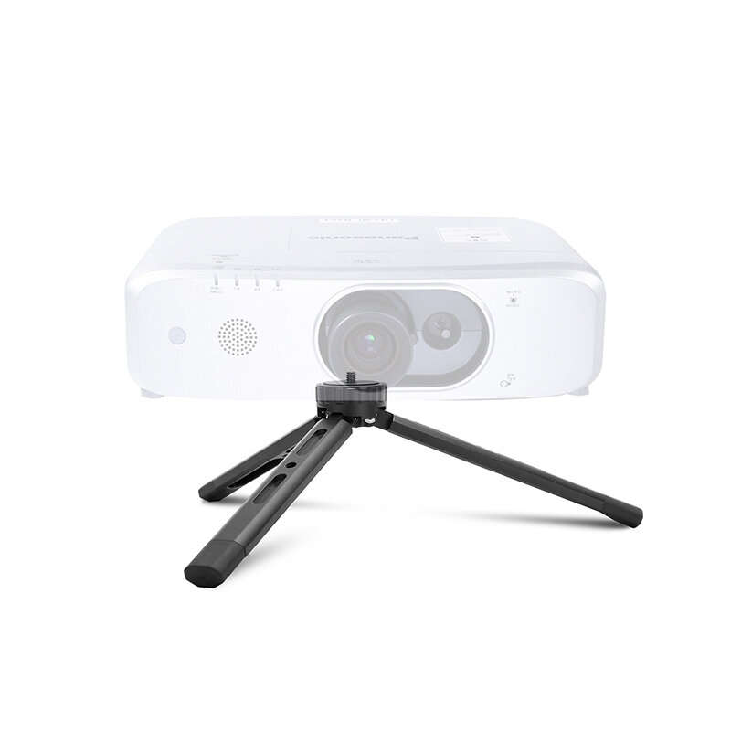 Mini Metal Tripod Four-height Adjustable Stand Portable Mount Bracket for Phone Camera Vlog Broadcas