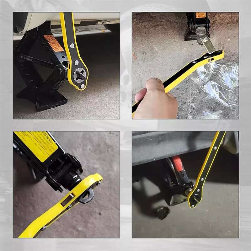 Auto Labor-saving Car Jack Ratchet Wrench 360 forward and reverse knob design Jack Ratchet Wrench Ha