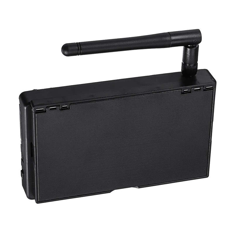 JINJIEAN 5.8G 48CH 4.3 Inch LCD 480x272 16:9 NTSC/PAL FPV Monitor Auto Search With OSD Build-in Batt