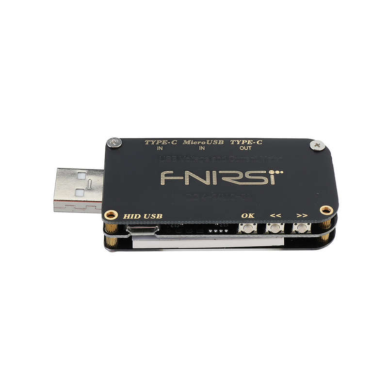 FNB38 Current Voltage Meter USB Tester QC4+ PD3.0 2.0 PPS Fast Charging Protocol Capacity Tester 5A