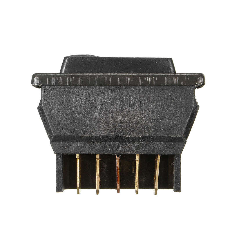 12V 20A 3 in 1 Car 5pins DPDT Power Window Switch Push Botton Momentary Rocker Switch