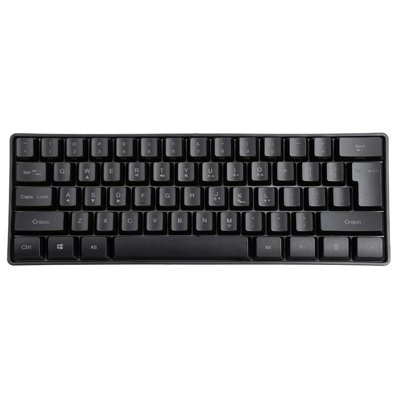 61 Keys Wired Gaming Keyboard RGB Waterproof 10 Light Effects Mechanical Feeling Membrane Keyboard f