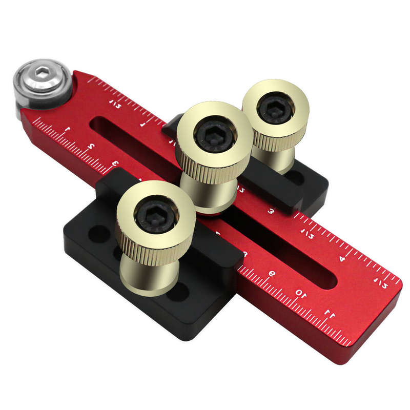 Extended Thin Rip Guide Jig Table Saw Jig Stock Guide Precision Fence Guide for Making Repetitive Na