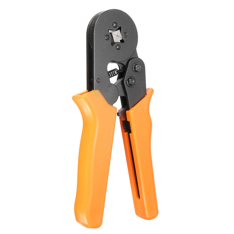 DANIU 23AWG to 10AWG Self Adjusting Ratcheting Ferrule Crimper Plier Tool with 800pcs Connector Term