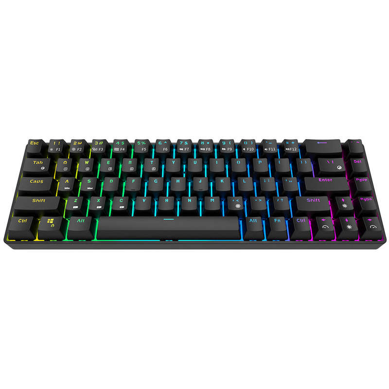 Royal Kludge RK68/RK855 Mechanical Keyboard 68 Keys RK Switch Hot Swappable Dual Mode Wireless bluet