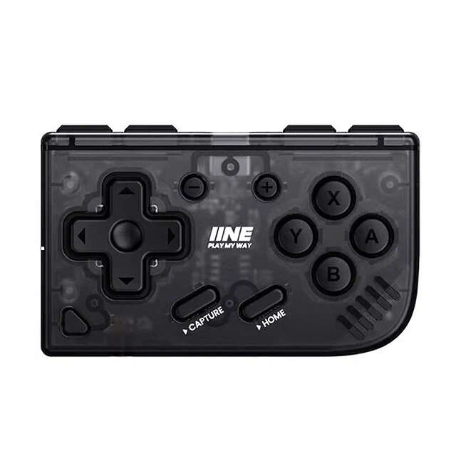 IINE Mini Retro Ananke Game Controller with Turbo function & Interchangeable Joystick and D-pad Mult