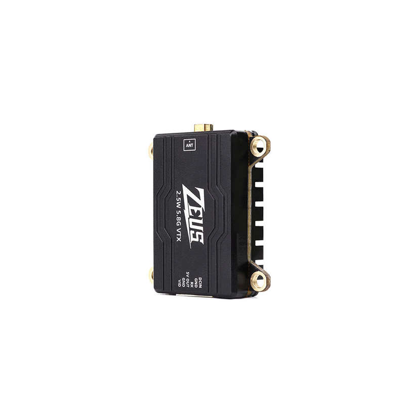 HGLRC ZEUS VTX 5.8GHz 40CH PIT/25/200/800/1600/2500mW 2.5W MMCX FPV Transmitert for RC Drone Long Ra