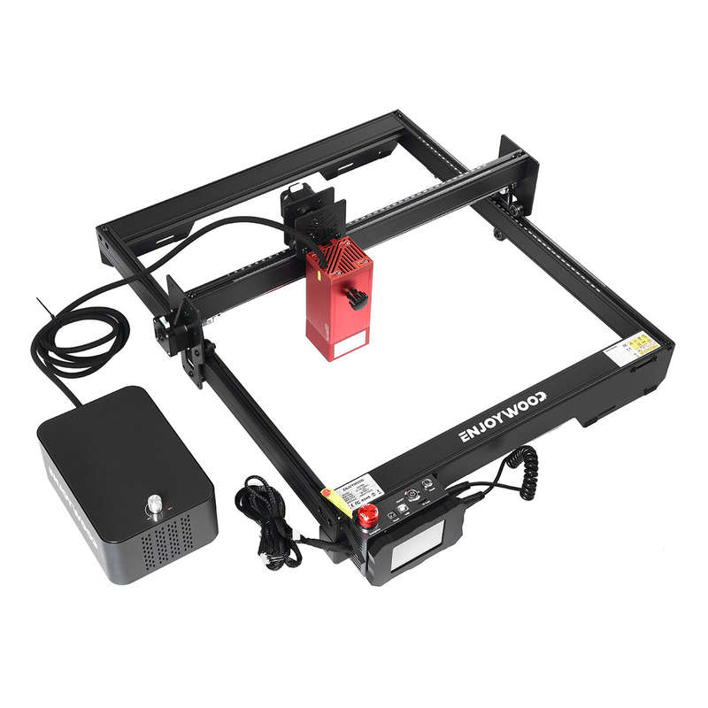 ENJOYWOOD 20W PRO Quad-Laser Engraving Cutting Machine Laser Engraver Built-in Air Assist System 20W