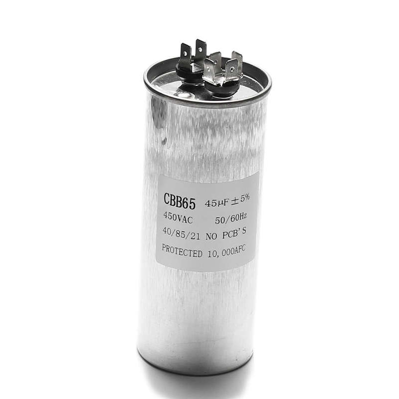 15-50uF Motor Capacitor CBB65 450VAC Air Conditioner Compressor Start Capacitor